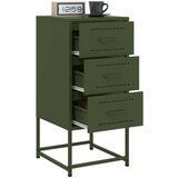 vidaXL Noćni ormarići 2 kom maslinastozeleni 36x39x78 cm čelični | shoptok.hr