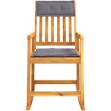 The Living Store gugalni stol z blazinami trden akacijev les - gugalni stol, (21421197) | Shoptok.si