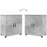 vidaXL set namještaja za kupaonicu 2 pcs beton siva 61 x 35 x 64 cm | shoptok.hr