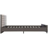  Posteljni okvir siv žamet 180x200 cm, (20794689) | Shoptok.si