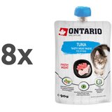 Ontario Kitten pasta s tuno 8 x 90 g Cene