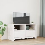 vidaXL Bijeli TV stalak Konstruirano drvo Srednje TV stalak Pravokutni Cijene