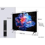 Tcl V6C 55V6C TV 139.7 cm (55) 4K Ultra HD Smart TV Wi-Fi Metallic 270 cd /m² | shoptok.hr