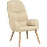 The Living Store Stol za sproščanje krem blago - Stol Za Sproščanje, (21420374) | Shoptok.si