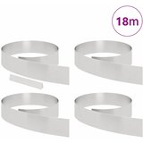  Ograda oko Travnjaka 4 pcs 450 x 0.05 x 15 cm Nehrđajući čelik | Eponuda.com
