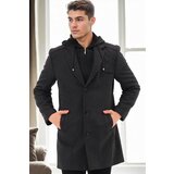 Dewberry PLT8371 DEWBRRY MEN'S COAT-DIAGONAL ANTHRACITE-2 Cene
