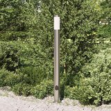  Stupić s utičnicom 110 cm od nehrđajućeg čelika IP44 | shoptok.hr
