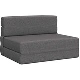 SK foldajući kauč na krevet Svijetlo siva 190 x 70 x 15 cm - Svjetlosiva 190 x 70 x 15 cm tkanina Cijene