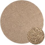  Tepih ZIZUR 120 cm s izgledom jute unutarnji i vanjski | shoptok.hr
