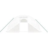  Staklenik s čeličnim okvirom bijeli 96 m² 24 x 4 x 2 m | shoptok.hr