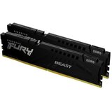Kingston DDR5 64GB (2x32GB) 5600MT/s [fury beast], non-ecc udimm, CL36 1.25V, 288-Pin 2Rx8, black, memory kit, w/heatsink, xmp & expo | ePonuda.com