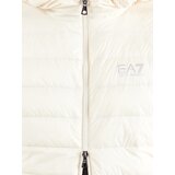 Ea7 Emporio Armani Prehodna jakna siva / bela | Shoptok.si