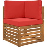  Zunanja blazina za kavč 3 pcs Rdeča Poliester, (5000202463) | Shoptok.si