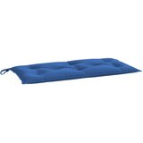  Jastuk za vrtnu klupu plavi 110 x 50 x 7 cm od tkanine Oxford | shoptok.hr