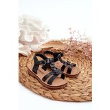 FR1 Children's Sandals with Velcro Fastening Black Sarniema | ePonuda.com