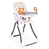 ECO TOYS HC301-2402 – Sklopiva hranilica za bebe s podesivim osloncem za noge, sigurnosnim pojasom i igračkama | shoptok.hr