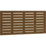 Maison Chic stensko posteljno vzglavje - vzglavna omarica - nočna omarica medeno rjavo 146x3x63 cm borovina, (21706702) | Shoptok.si