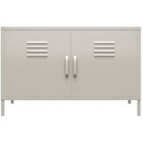 Støraa Kremno bela kovinska omarica 100x64 cm Bradford – | Shoptok.si