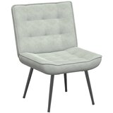 vidaXL Stol za sproščanje svetlo siv 64x74x84 cm žamet, (21824984) | Shoptok.si