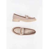 GOODIN Beige elegant women's loafers | shoptok.hr