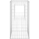 vidaXL gabionske stupne košare 2 kom 50 x 50 x 100 cm željezne | shoptok.hr
