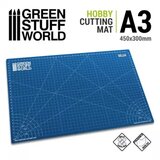Green Stuff World foldable cutting mat - A3 - blue Cene