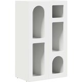  Strani šal Bela 59 x 35 x 100,5 cm Konstruiran les, (5000107500) | Shoptok.si