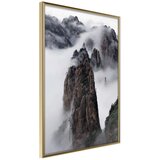  Poster - Clouds Pierced by Mountain Peaks 30x45 Cijene