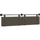  Držeće uzglavlje Zidne Sivi 210 x 55 x 5 cm Lažna koža - Sivi 200 cm bez LED | shoptok.hr