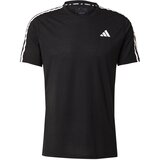 Adidas Tehnička sportska majica 'Own The Run' crna / prljavo bijela | shoptok.hr