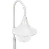  Vrtna stupna svjetiljka od aluminija E27 120 cm bijela | shoptok.hr