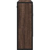 vidaXL Kupaonski ormarić s ogledalom smeđi hrast 65x20x60 cm | shoptok.hr