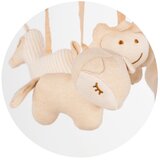 Chipolino glazbeni vrtuljak za krevetić Rabbit & Friends Cotton | shoptok.hr