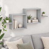 Polica na zidu Siva Sonoma 95 x 17 x 37 cm Konstruirano drvo | shoptok.hr