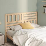 Maison Chic posteljno vzglavje - vzglavna omarica - nočna omarica 146x4x100 cm trdna borovina, (21705298) | Shoptok.si