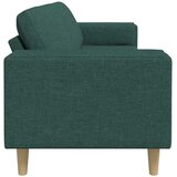  Kauč za dnevni boravak Tamnozelena 250 x 77 x 76 cm Poliester | shoptok.hr