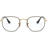 Ray-ban Hexagonal RX6448 2991 M (51) Črna/Kristalna Cene