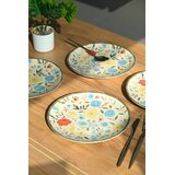 Hermia Set dezertnih tanjira, 4 komada, Šareni | Eponuda.com