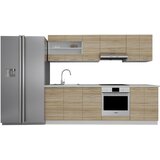 MID.YOU Kuhinjski Blok Brez Aparatov Esilo, Hrast, Bela | Shoptok.si