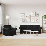 SOFA 2 pcs Crna Metal | shoptok.hr