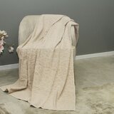 Dekordom frotir prekrivač stone 200x210 - beige Cene