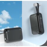 4SMARTS Powerbank 10000 mAh – USB-C 30 W z vgrajenim kablom (siva) | Shoptok.si