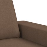  3-dijelni set sofa s jastucima smeđi od tkanine | shoptok.hr