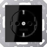 Jung SCHUKO vtičnica črna A 1520 BF SW, (21225417) | Shoptok.si