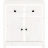  Komoda bijela 70 x 35 x 80 cm od masivne borovine | shoptok.hr