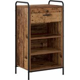  Ormar za cipele 51 x 36 5 x 93 cm Konstruirano drvo Staro drvo - Staro drvo 51 x 36 5 x 93 cm 1 ladica i 3 police | shoptok.hr