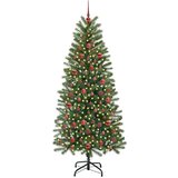 vidaXL Umjetno božićno drvce s stalakom Zelena 180 cm PE i PVC | shoptok.hr