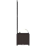  Vrtna saksija Smeđa 40 x 40 x 142 cm Plastika | Eponuda.com