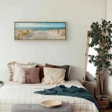  Slika - The Silence of the Sea 150x50 U prirodnom drvenom okviru | shoptok.hr