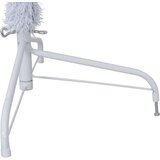  Umjetno božićno drvce s stalakom Bijelo 240 cm PVC i čelik | shoptok.hr